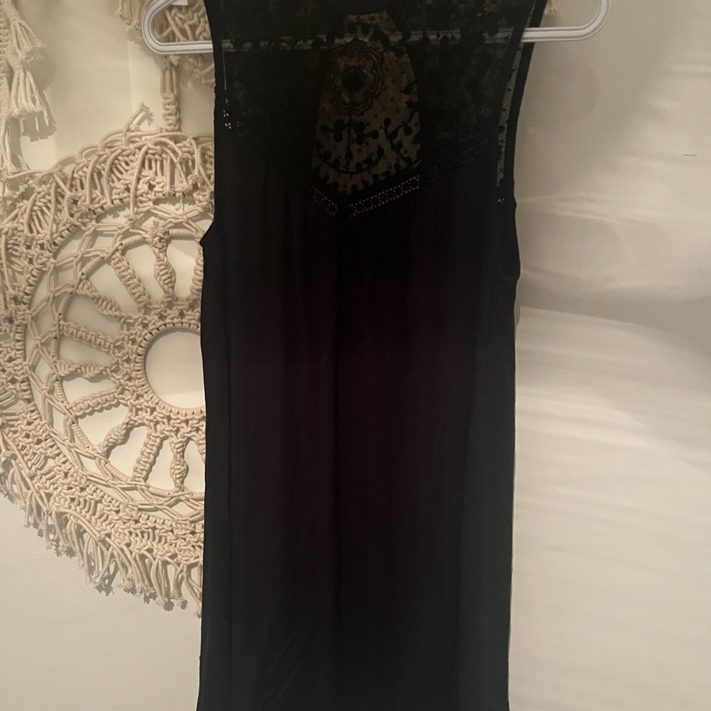 American Eagle Outfitters Black Lace Dress